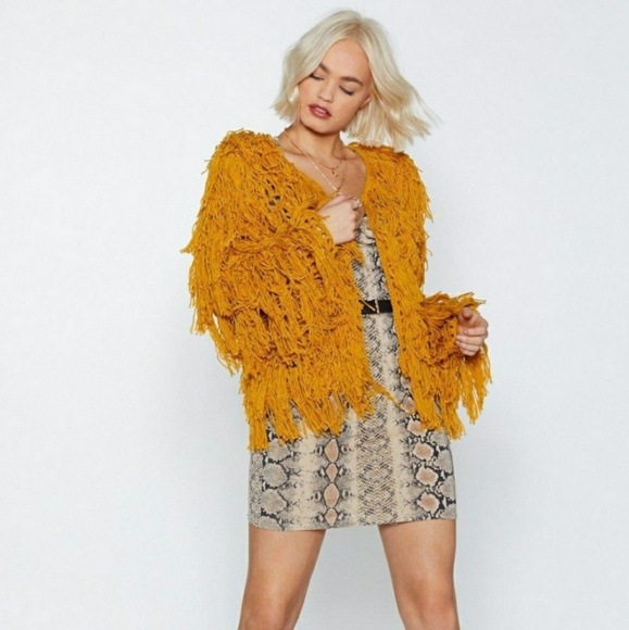 Nasty Gal Sweaters - 🌵HP🌵 Nasty Gal Shaggy Cardigan